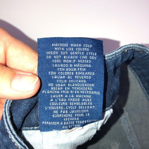 Seven7 Distressed Jewel Ankle Skinny Jeans 8 - Picture 10 of 16